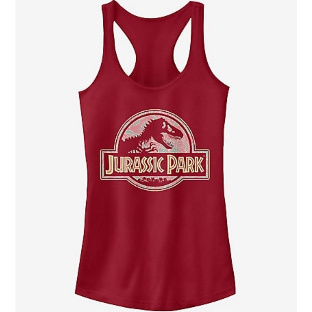 Jurassic Park Racerback Tank
